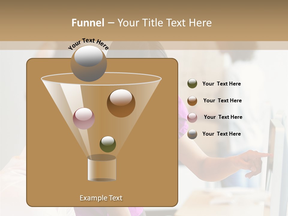 African Businesswoman Internship PowerPoint Template