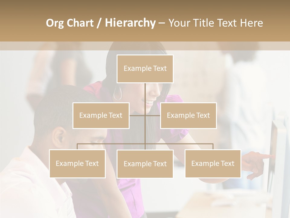 African Businesswoman Internship PowerPoint Template