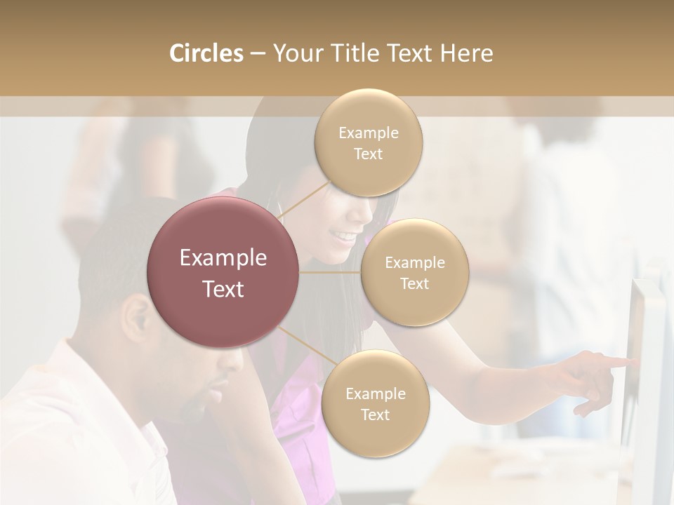 African Businesswoman Internship PowerPoint Template