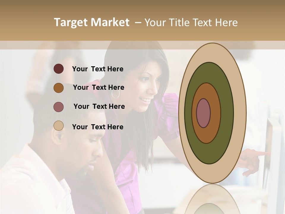 African Businesswoman Internship PowerPoint Template