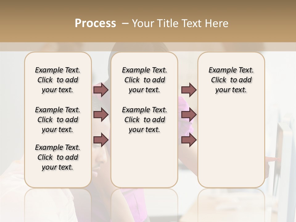 African Businesswoman Internship PowerPoint Template
