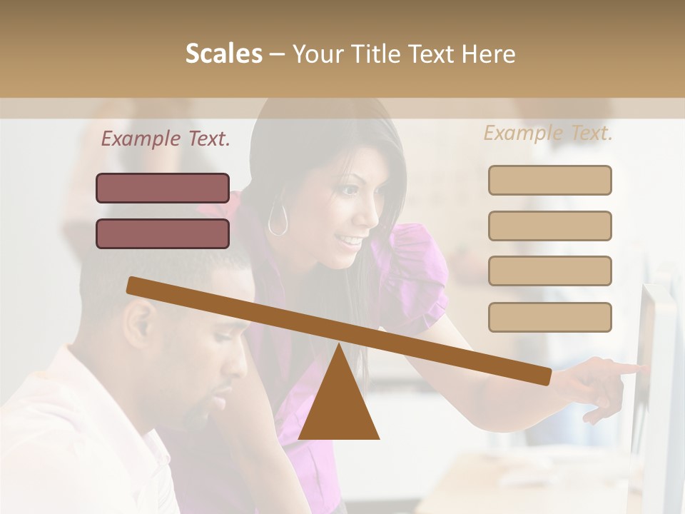 African Businesswoman Internship PowerPoint Template