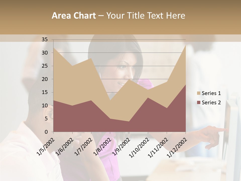 African Businesswoman Internship PowerPoint Template