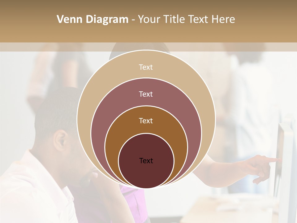 African Businesswoman Internship PowerPoint Template