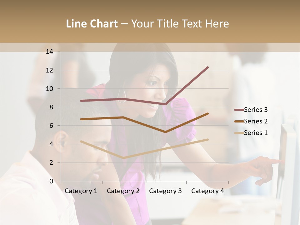 African Businesswoman Internship PowerPoint Template