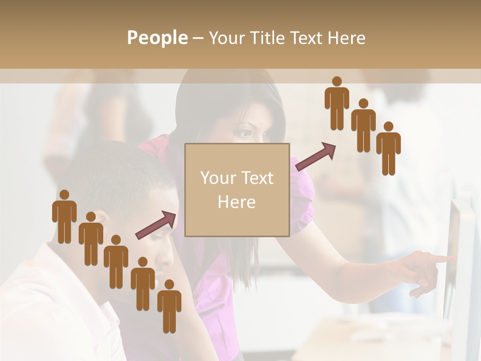 African Businesswoman Internship PowerPoint Template