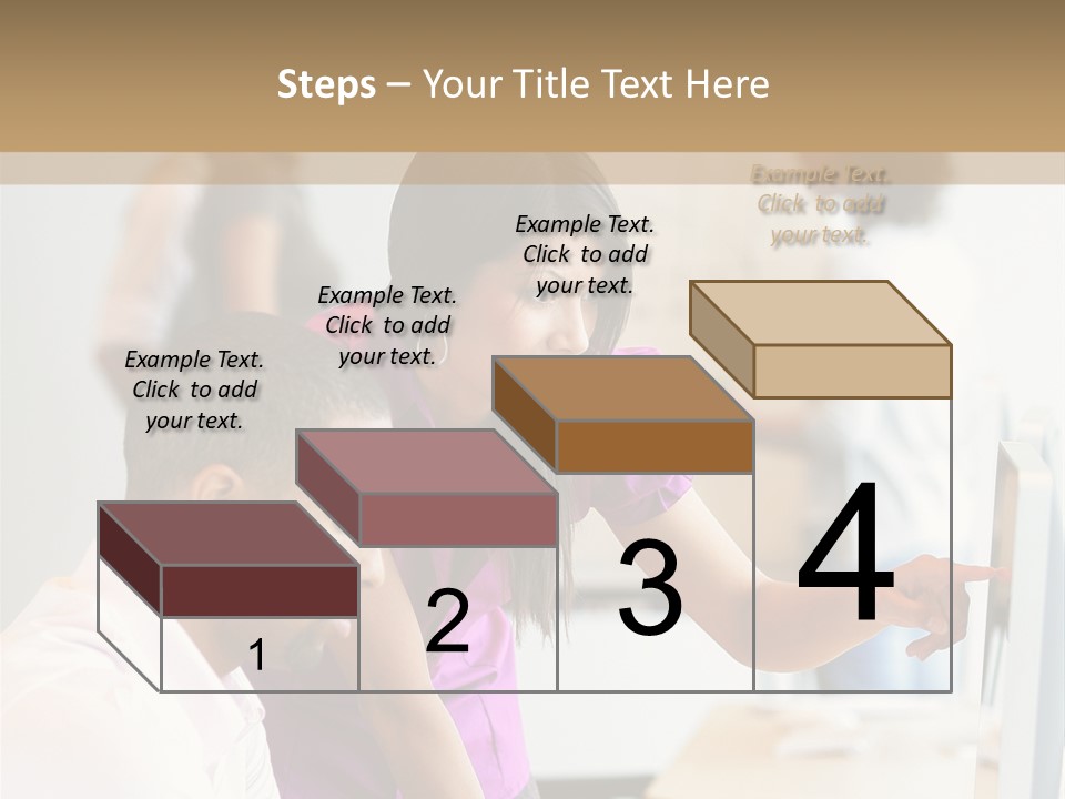 African Businesswoman Internship PowerPoint Template