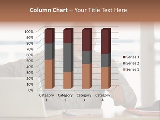 Business Working Portrait PowerPoint Template