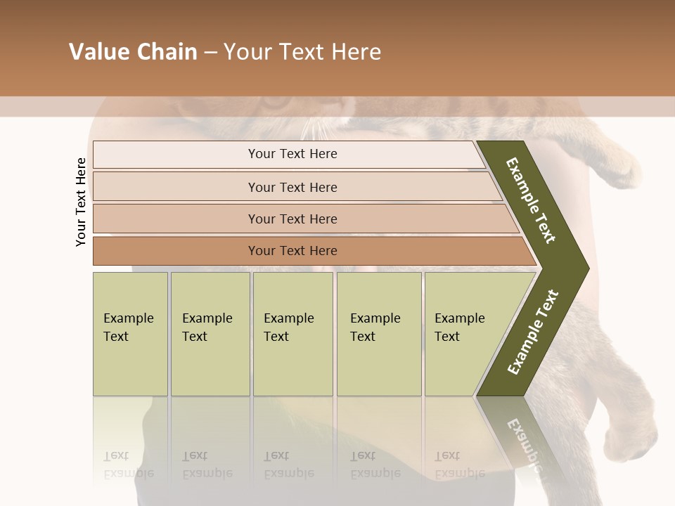 Holding Young Mammal PowerPoint Template