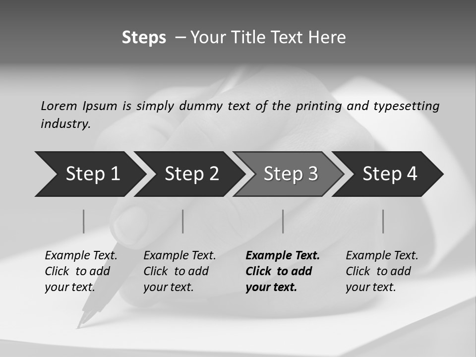 Sign Notary Death PowerPoint Template
