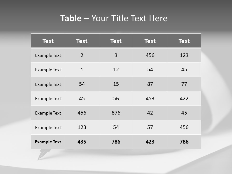 Sign Notary Death PowerPoint Template