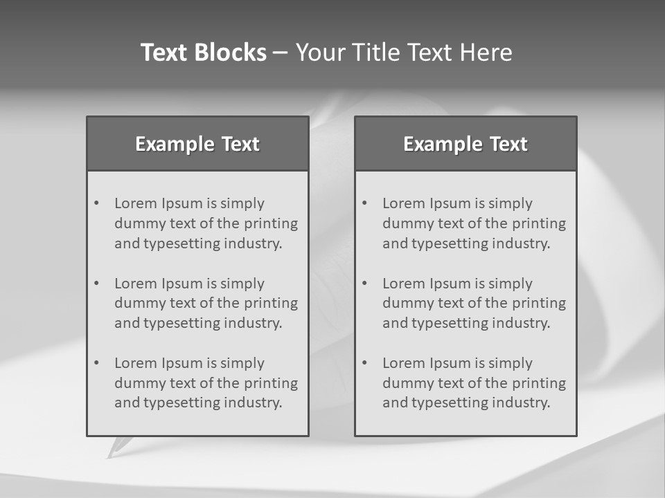 Sign Notary Death PowerPoint Template