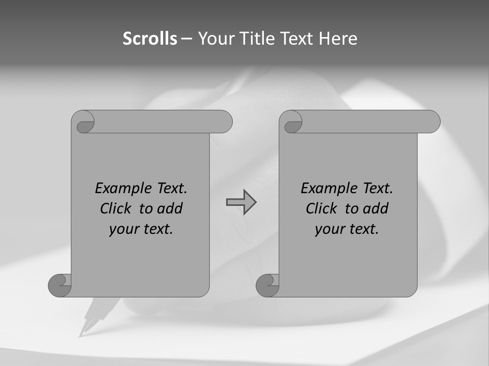 Sign Notary Death PowerPoint Template
