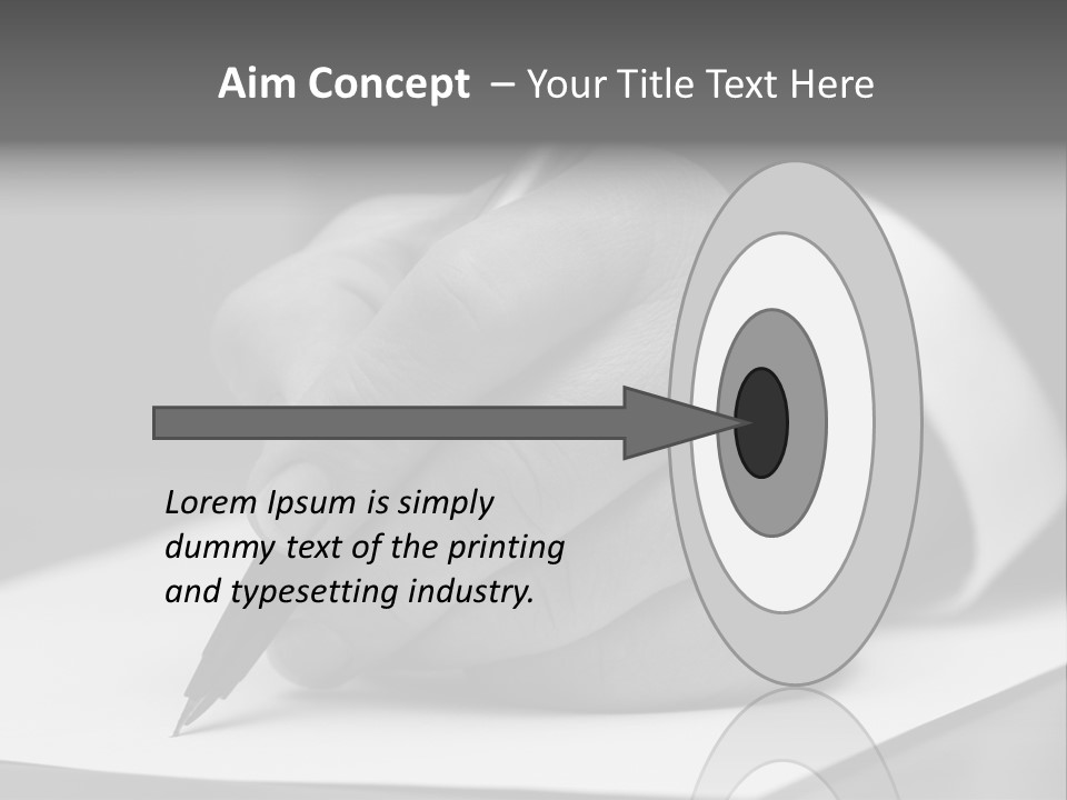 Sign Notary Death PowerPoint Template