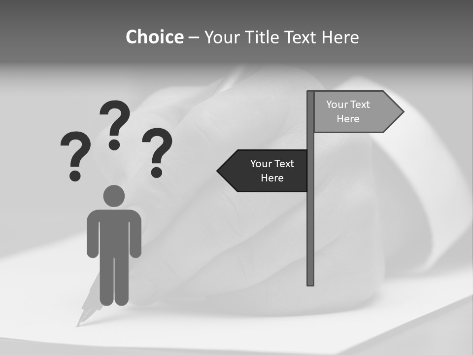 Sign Notary Death PowerPoint Template