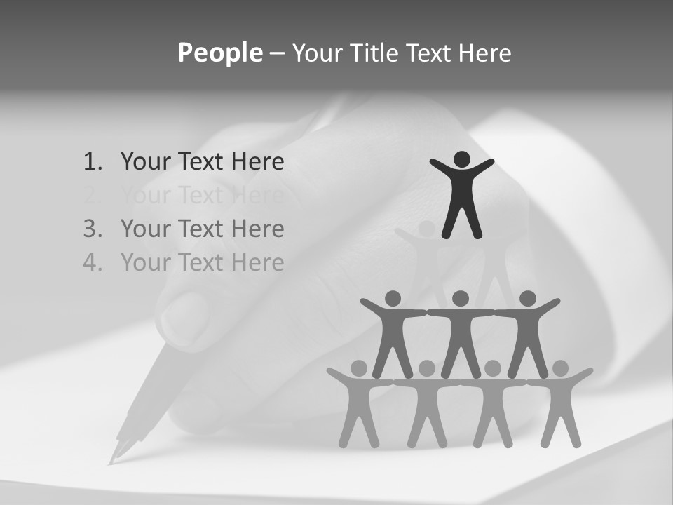 Sign Notary Death PowerPoint Template