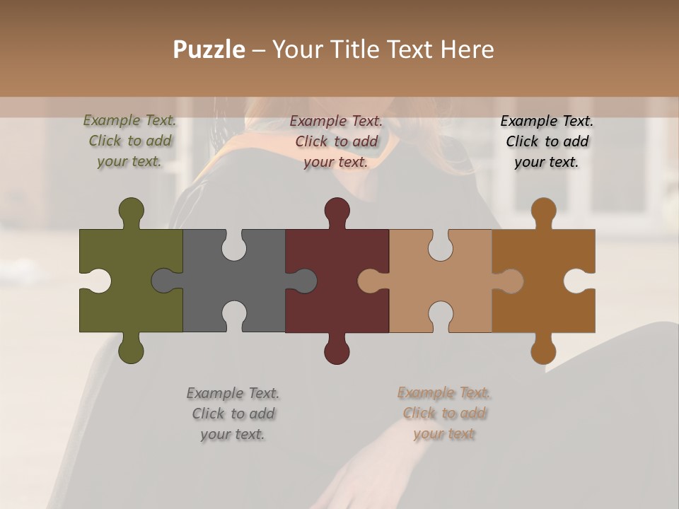 A Woman In A Graduation Cap And Gown Sitting On A Ledge PowerPoint Template