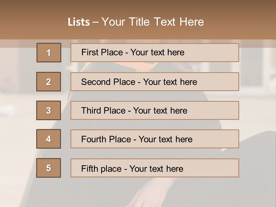 A Woman In A Graduation Cap And Gown Sitting On A Ledge PowerPoint Template