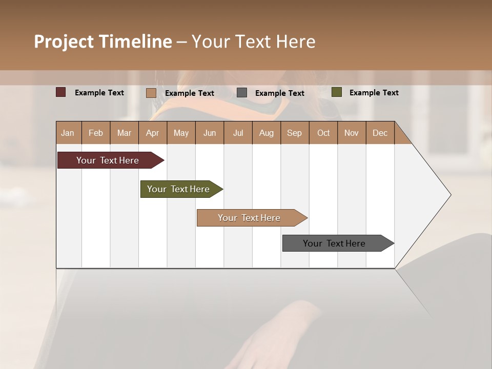 A Woman In A Graduation Cap And Gown Sitting On A Ledge PowerPoint Template