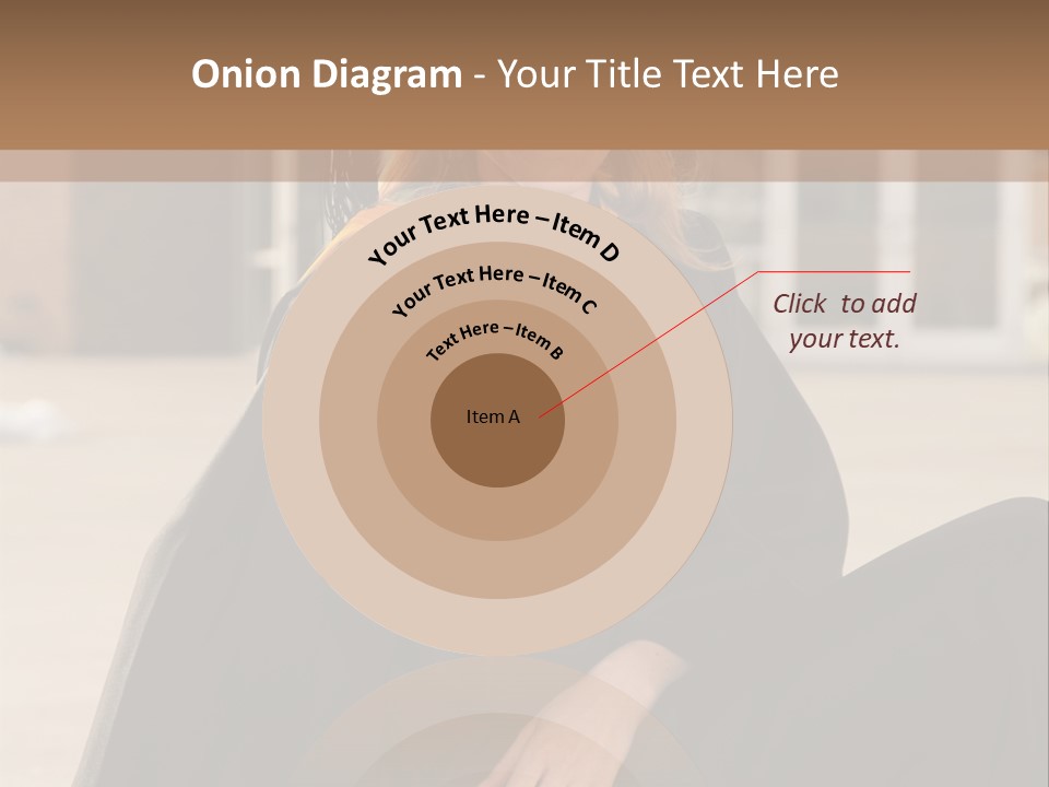 A Woman In A Graduation Cap And Gown Sitting On A Ledge PowerPoint Template