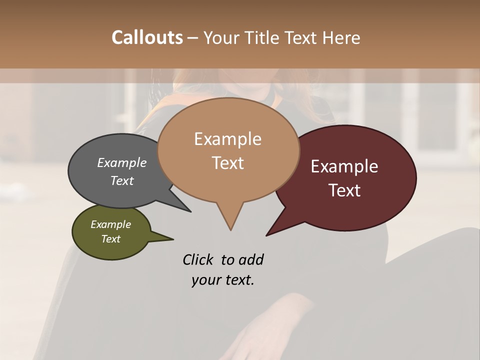 A Woman In A Graduation Cap And Gown Sitting On A Ledge PowerPoint Template