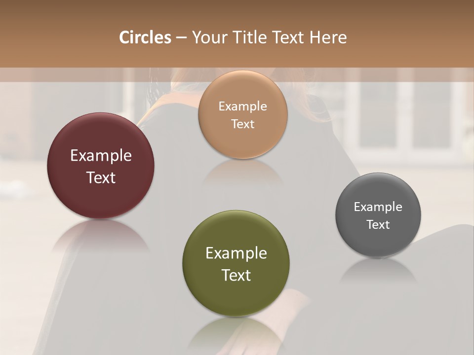 A Woman In A Graduation Cap And Gown Sitting On A Ledge PowerPoint Template