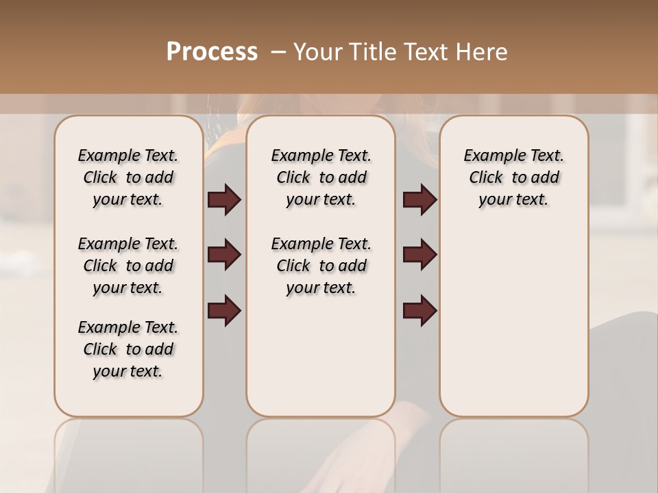 A Woman In A Graduation Cap And Gown Sitting On A Ledge PowerPoint Template