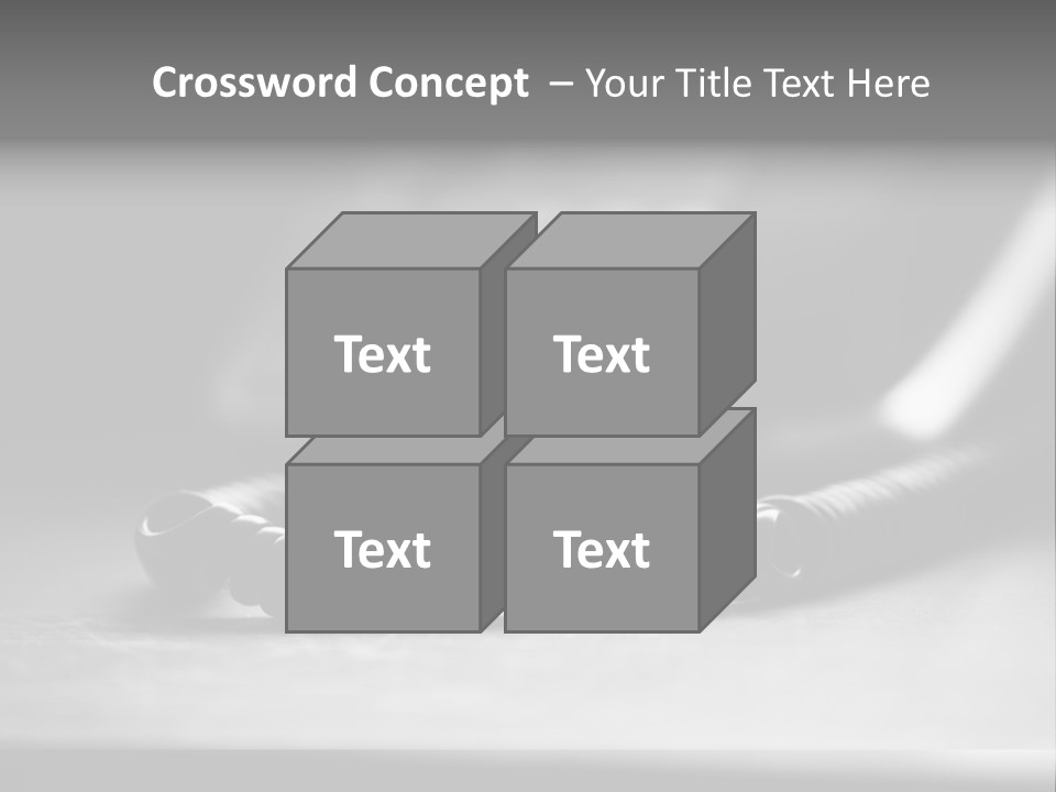 Isolated Plate Telephone PowerPoint Template