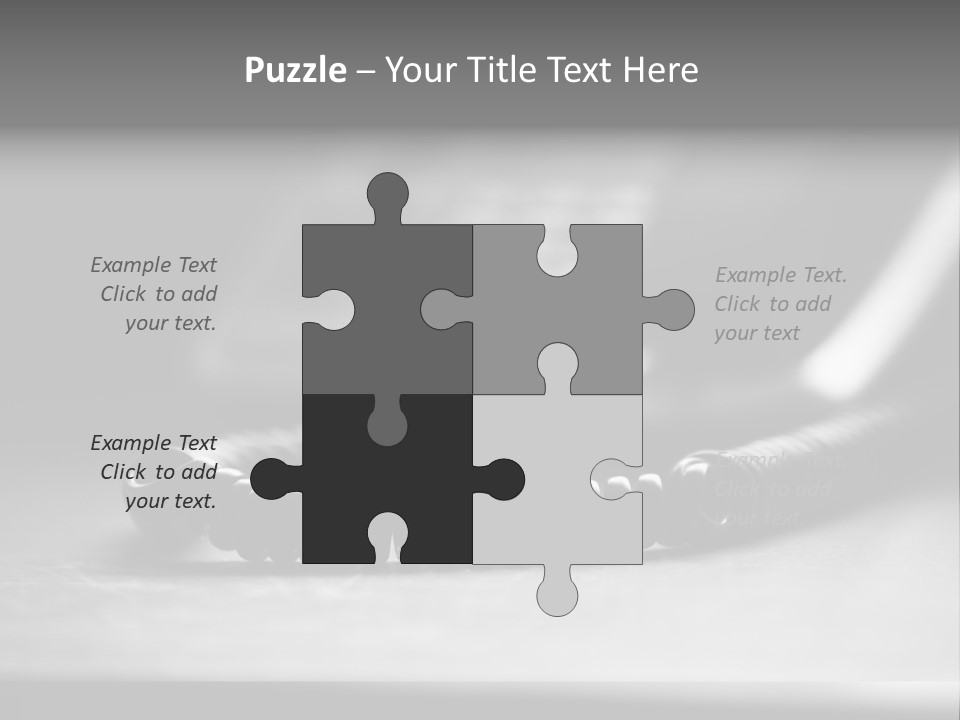 Isolated Plate Telephone PowerPoint Template