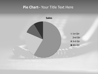 Isolated Plate Telephone PowerPoint Template