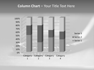 Isolated Plate Telephone PowerPoint Template