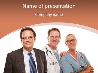 Camera Patient Examination PowerPoint Template