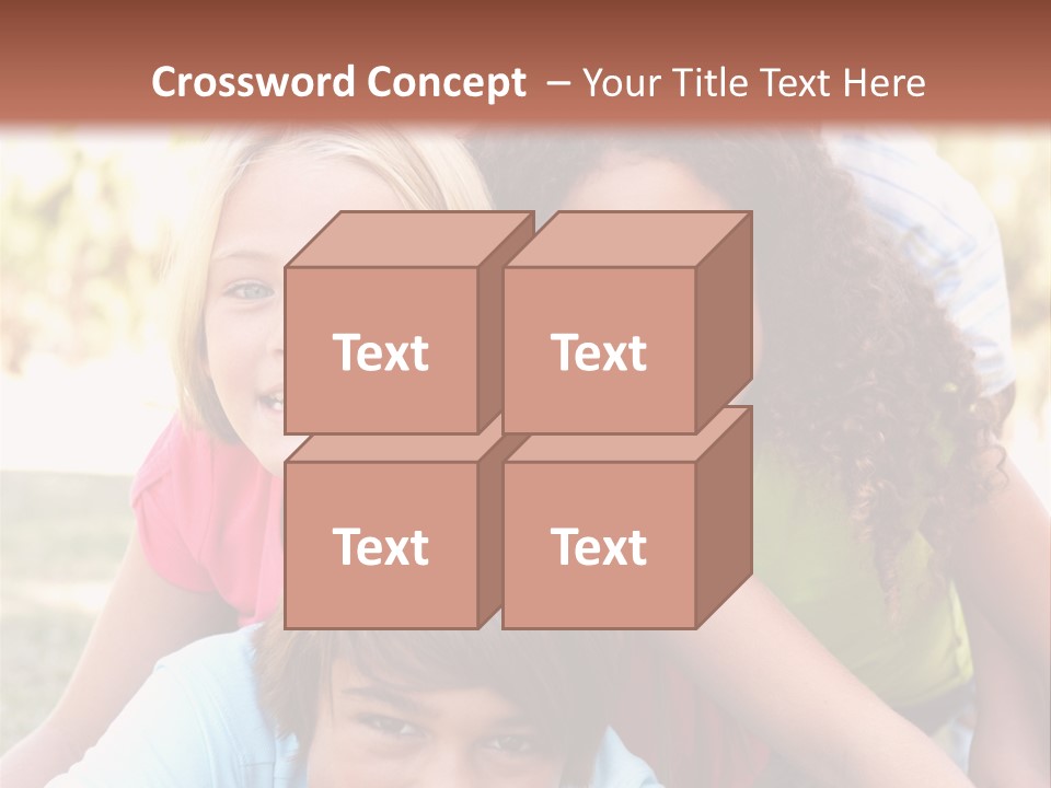 Girl Friends Happy PowerPoint Template