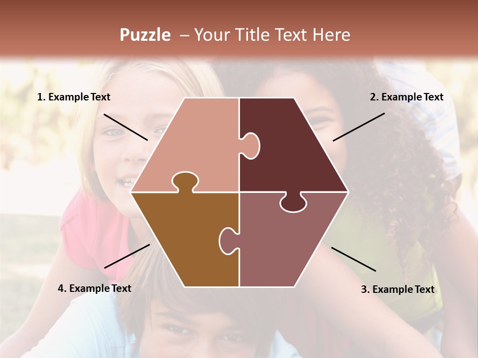 Girl Friends Happy PowerPoint Template