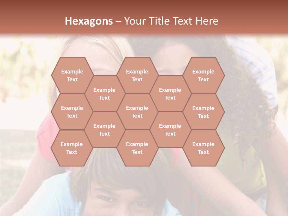 Girl Friends Happy PowerPoint Template