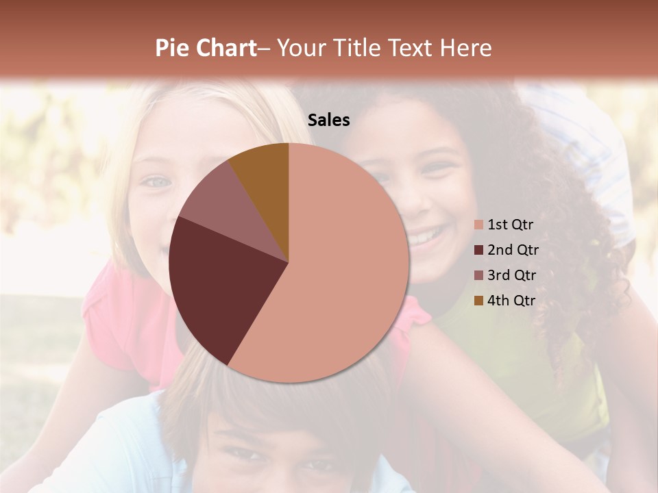 Girl Friends Happy PowerPoint Template