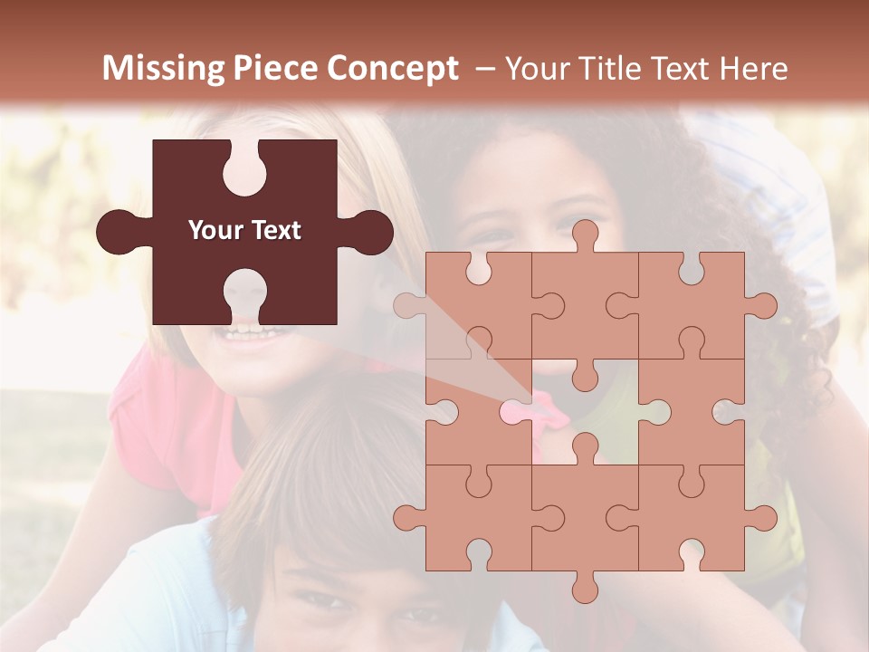 Girl Friends Happy PowerPoint Template