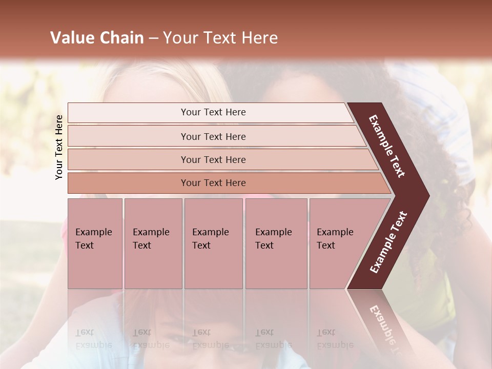 Girl Friends Happy PowerPoint Template