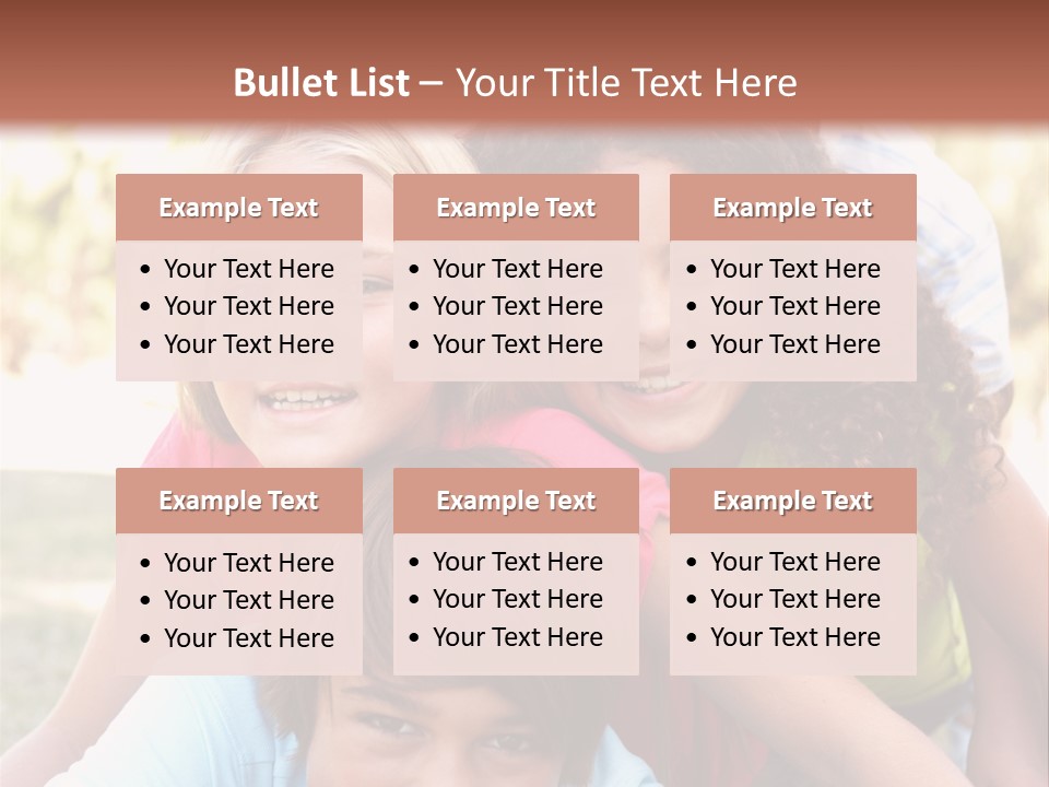 Girl Friends Happy PowerPoint Template