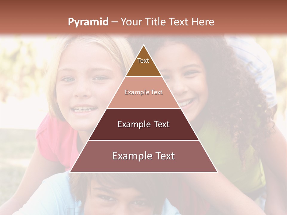 Girl Friends Happy PowerPoint Template