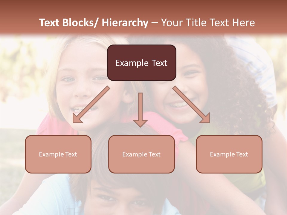 Girl Friends Happy PowerPoint Template