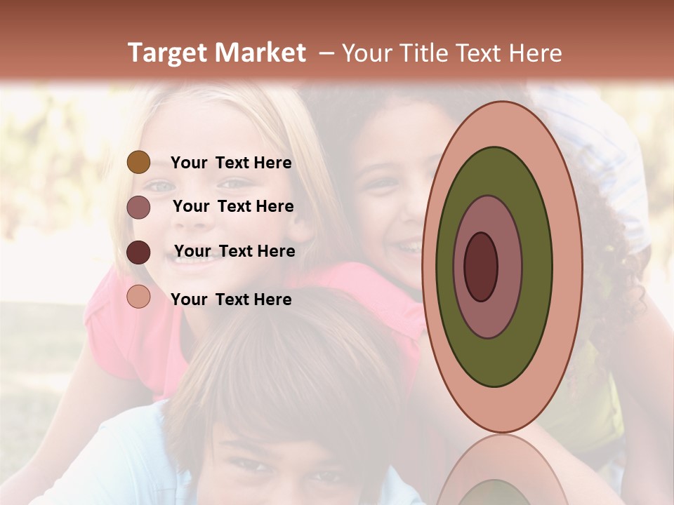 Girl Friends Happy PowerPoint Template