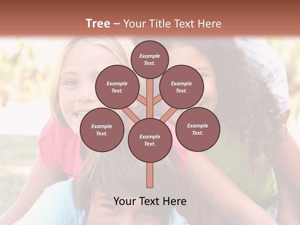 Girl Friends Happy PowerPoint Template