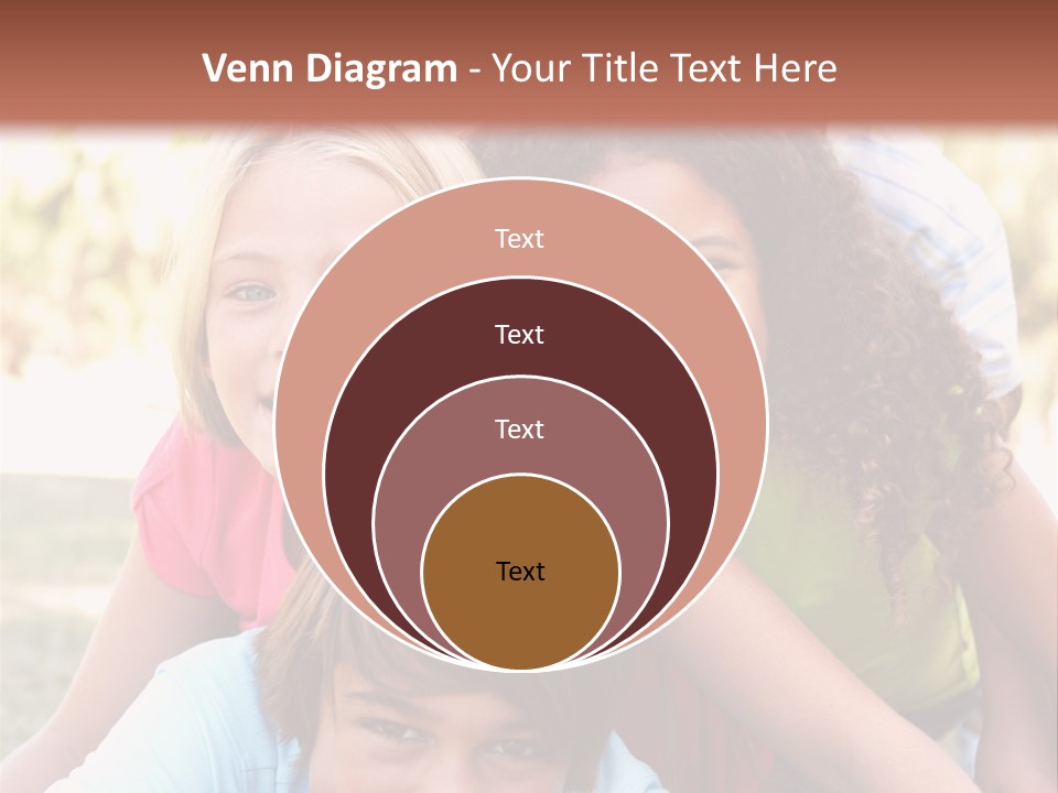 Girl Friends Happy PowerPoint Template