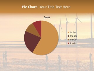 Electric Sun Sea PowerPoint Template