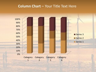 Electric Sun Sea PowerPoint Template