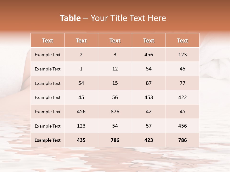Border Energy Healthy PowerPoint Template