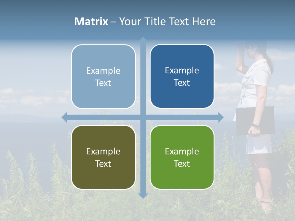 Hands Communication Trees PowerPoint Template
