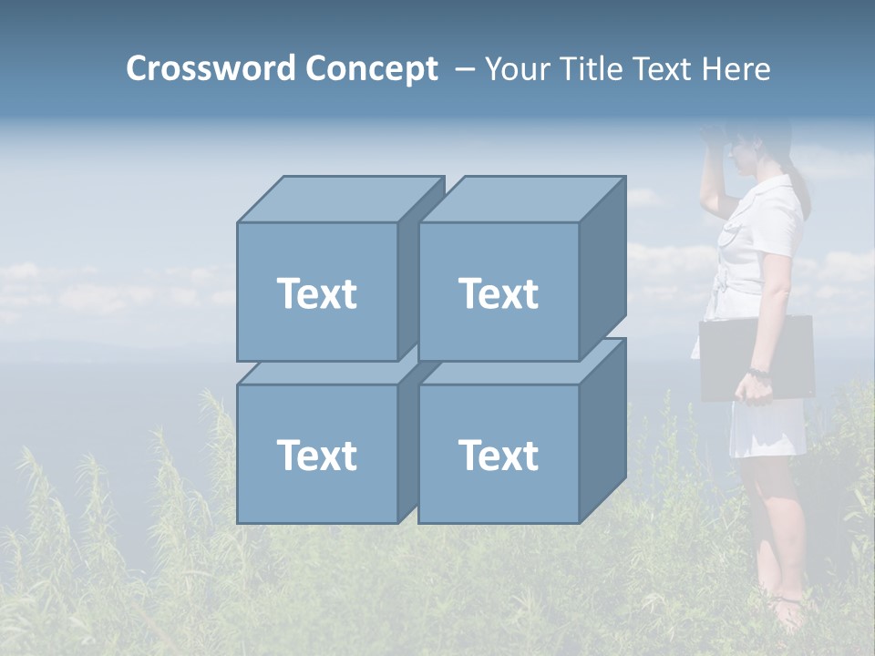 Hands Communication Trees PowerPoint Template