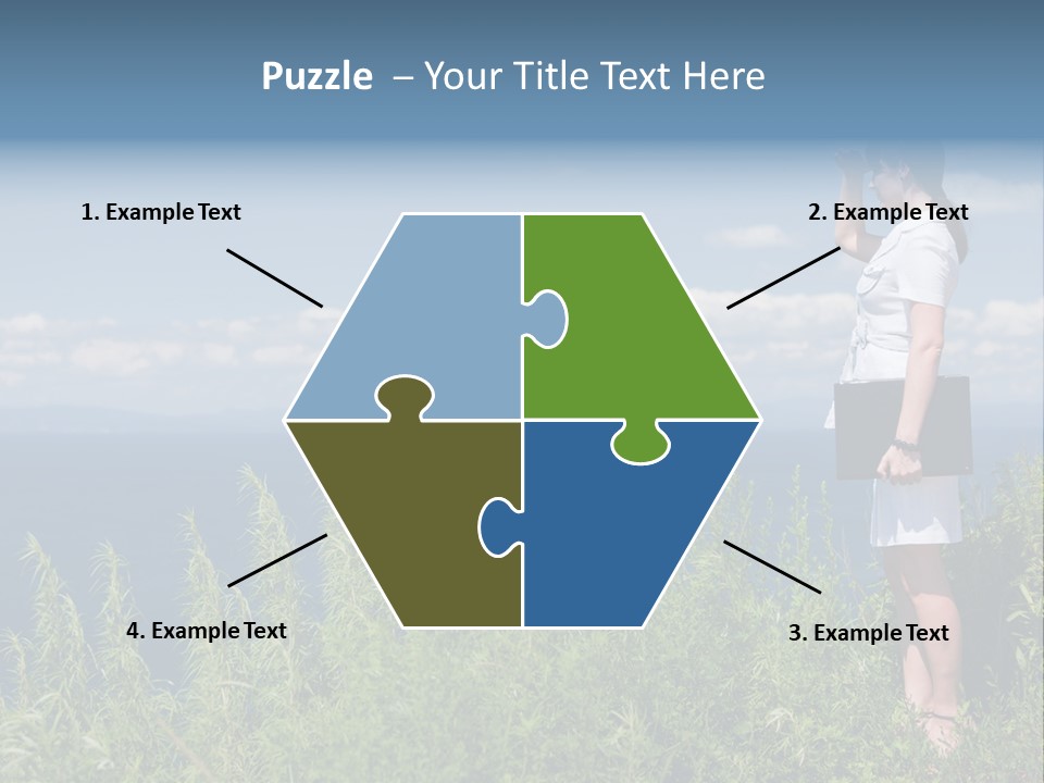 Hands Communication Trees PowerPoint Template